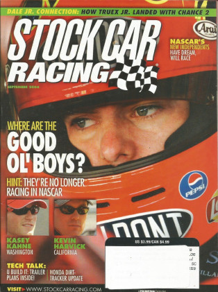 STOCK CAR RACING 2004 SEPT - MARTIN TRUEX, McCORMICK